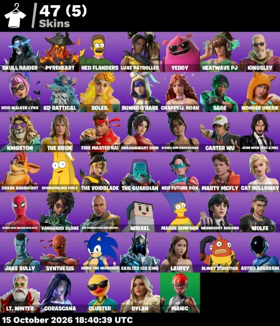 🟣 47 SKINS 🟣 AUTOVERGABE, Verkauf, Skins 47