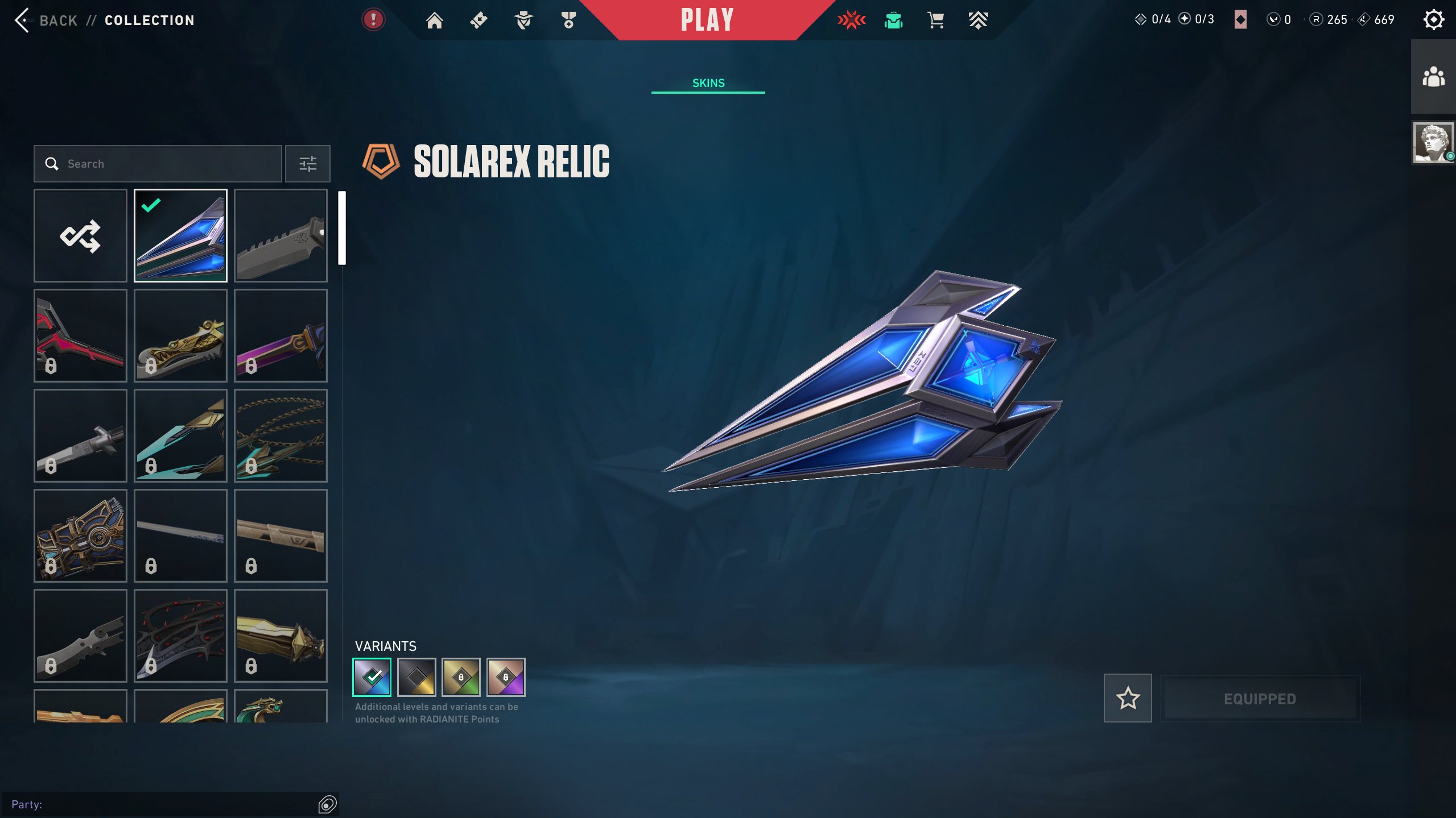 〖 1 Knife ✦︎ 14 Skins ✦︎ Solarex Relic 〗, Sale, Ranked unlocked, Agents: 19, Skins: 14