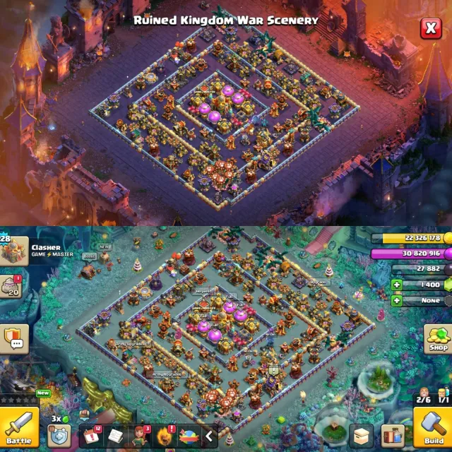 TH16 ALMOST MAX🏆228 XP LEVEL🏆3X PAID SCENERY🏆LEGEND TROPHY PUSH 🏆 9X EQUIPMENT🏆HEROES 70-95-52-54-42, 16 TH Родной Деревни