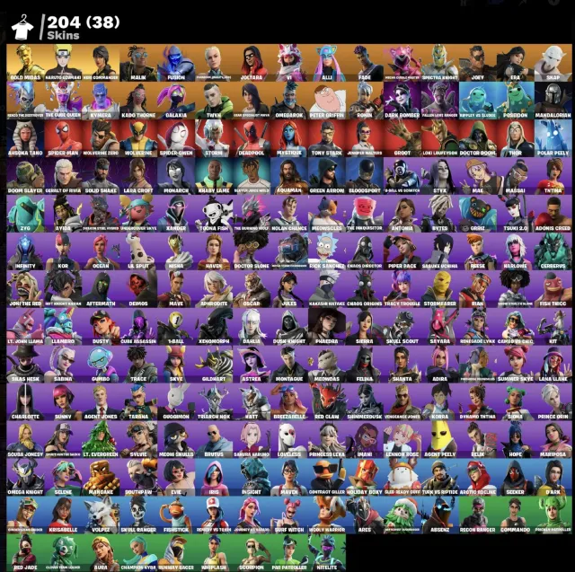 200+ Skins | Any Platforms | Full Access | Warranty, Sale, skins 204