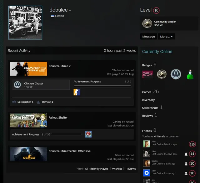CS2 PRIME STEAM LEVEL 10 (2 MEDALS), Sale, Inventory empty, Has PRIME, 21000 CS Rating