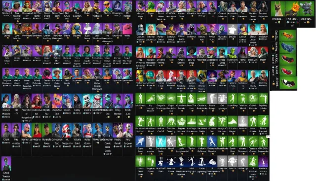 ♥️Personal account❗️Full re-link❗️132 Skins, 14 Cars | Ghoul Trooper, Psycho Bandit♥️, Sale, skins 132
