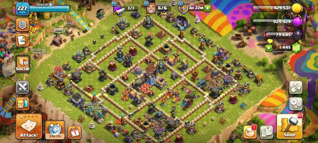 TH 18 Полностью Макс~Герои-100/100/75/50~7× Скин Героя~Cwl модели 548~Все Оборудование~Подключение к почте покупателя, 18 TH Родной Деревни, 10 TH Строителя