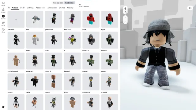 📦 Selling a Roblox account with a donation of 2000+ Robux, Sale, Voice chat: No