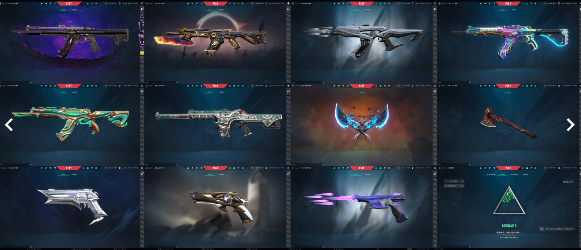 🌍 EU 43 Skins | 💰 30K VP | 🥇 Immortal | 🔪 Blades of Primordia | 🤠 Kuronami Sheriff, Sale, Immortal 1, Agents: 29, Skins: 43