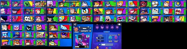 💣💣 ‼️ LIMITED SKINS 🏆 21,000 TROPHIES 💣 66 BRAWLERS 💣 Over 90 SKINS 💣 CHECK SCREENS💣💣, 20900 trophies, 66 brawlers, 12 primes