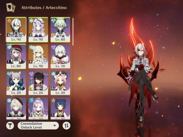 Genshin Impact EU AR57 | Citlali C2 | Harlequin C4 | Clorinda C1 | 220 pulls | Perfect account, Any platform, Email not linked, Lumine, Levelled up, AR 57