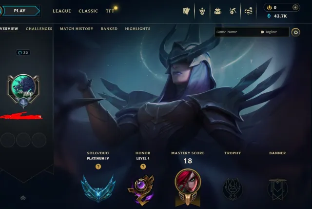 🔑RUS🔑75% Winrate🔑S16 Platinum IV🔑Emerald IV MMR🔑Handleveled🔑25 Champs🔑40 Skins🔑#1344, Продажа, уровень 32, чемпионы 25, скины 40, Платина