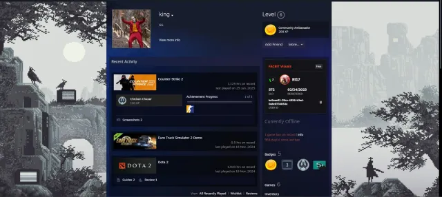 Аккаунт только для соревновательного режима, без Faceit, Продажа, Инвентарь пуст, Нет PRIME