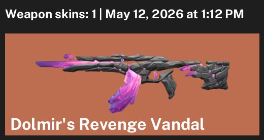 Vandal revenge of dolmir, Sale, Ranked locked, Agents: 7, Skins: 1