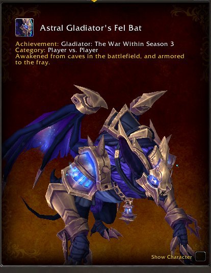 ❗⚔️❗Gladiator: The War Within Season 1❗⚔️❗, 80 level, Night Elf, Druid