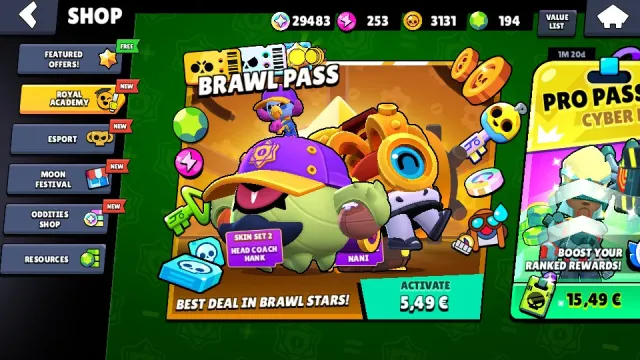 🏆101K🏆CHEAP REGION⭐️92PRIMES🟡93Brawlers🟡💎194 Crystals💎✨29K BLINGS, 101680 trophies, 93 brawlers, 92 primes