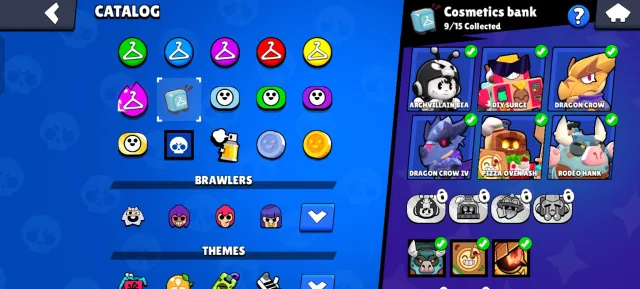🟥⬛🛑Trophies 16528🛑⚫Brawlers 46🛑⚫Hyper 7🛑⚫Skins 50🛑⚫Gems 72🛑⚫Blings 2222🛑⚫Full Access🛑⬛🟥, 16528 кубков, 46 бравлеров