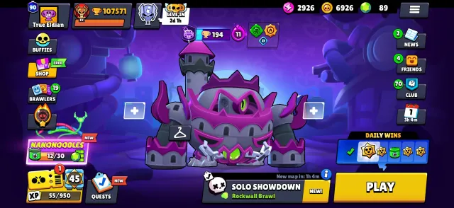 Brawl Stars Account for Sale | 104/104 Brawlers | 107,571 Trophies, trophies 107571, brawlers 104