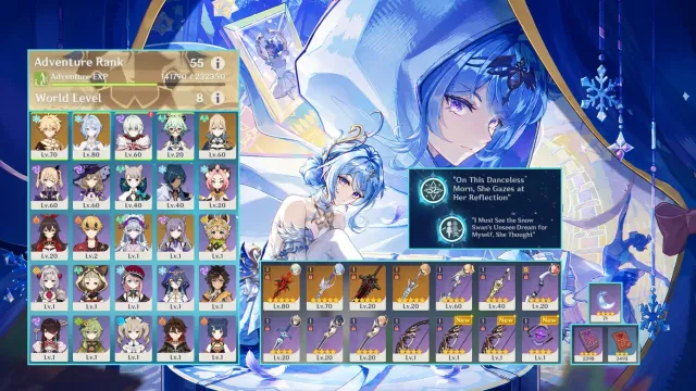 Odette C2 + Sign + Alyosha C6 (Have about 30 pity in banner limit) 🌸AUTO DELIVERY🌸, Любая платформа, Почта привязана, Итэр, Прокачанный, AR 55