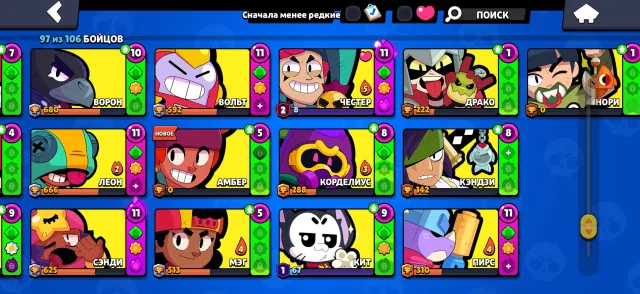 Old account with Old BP Colette and Old skins, 55855 trophies, 97 brawlers, 21 primes