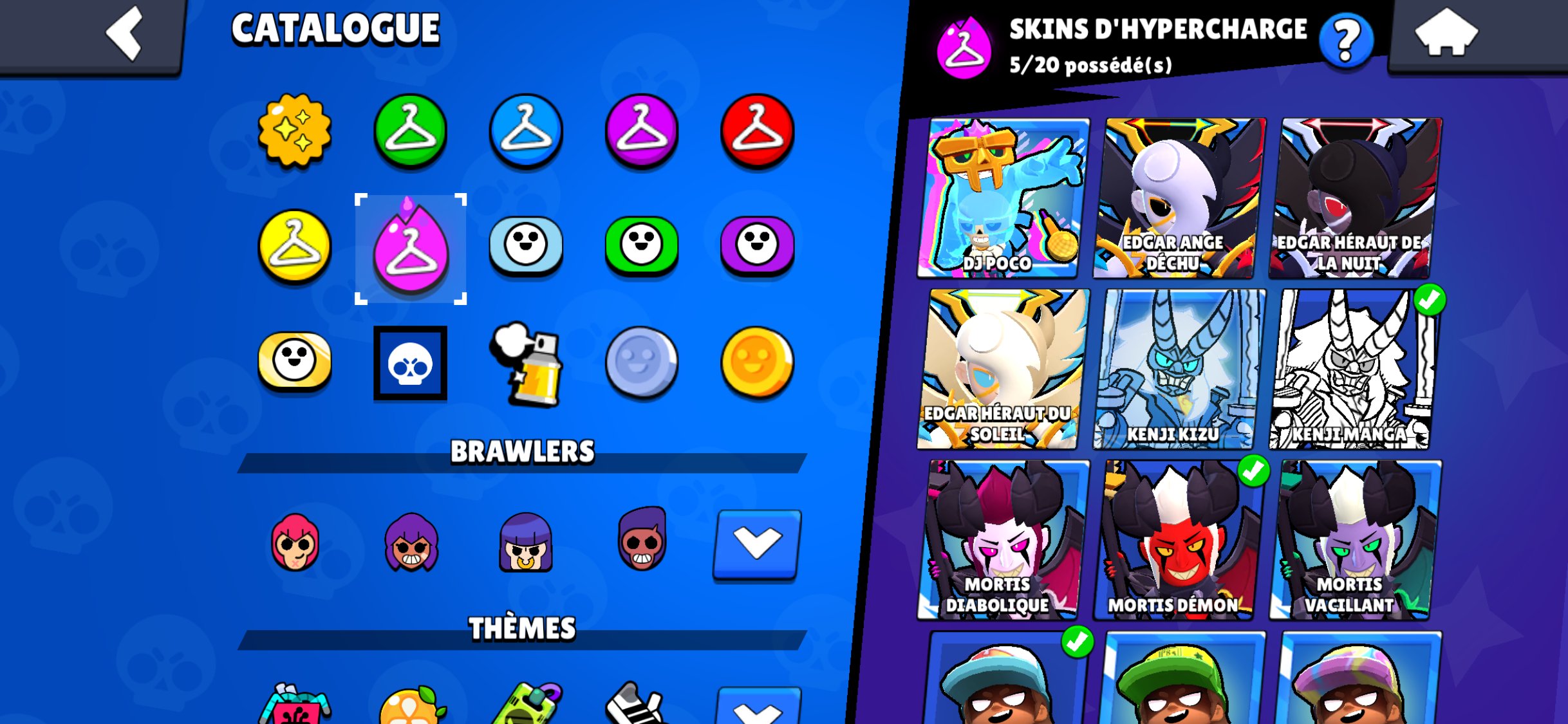 ACCOUNT WITH 3 PRESTIGE METEORITE 1 AND, trophies 70000, brawlers 105, primes 51