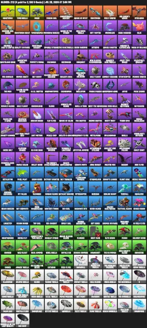 🌻GOOD ACCOUNT🌻🌳HARLEY QUEEN, SUMMER MARA, MIDAS🌳🌷SKINS FOR 20K WB🌷🌲FULL ACCESS🌲🌹READY TO PLAY🌹#594, Sale, skins 208