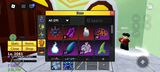 🔥BloxFruits account🔥Kitsune🔥2081lvl🔥, Sale, Voice chat: No