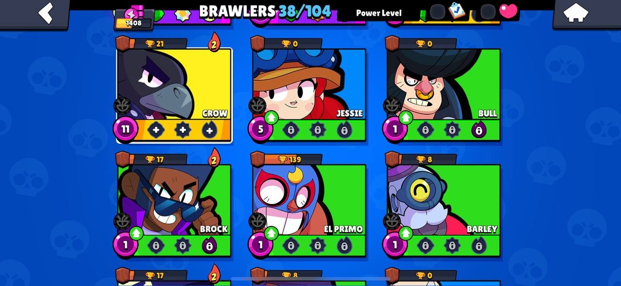 ⚫【PERSONAL】⚫【1408 CUPS】⚫【LOOK HERE】⚫【NO PHONE LINKAGE】⚫, trophies 1408, brawlers 38