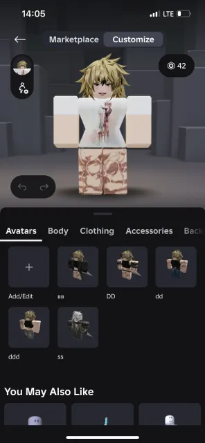 Account with skin, bought Deepwoken (empty deep), Accounts
