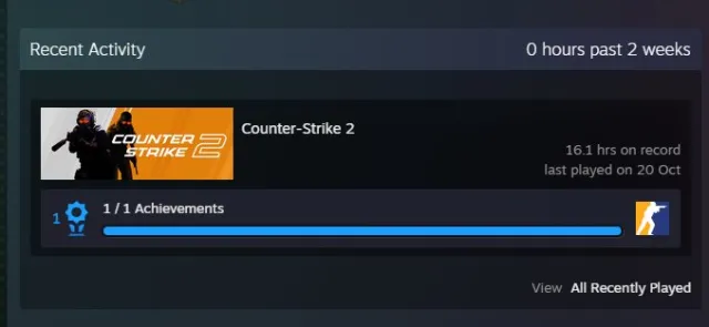 Личный аккаунт Steam с CS2 Prime ⭐ 16 часов в игре. Отличный вариант для старта!, Продажа, Инвентарь пуст, Есть PRIME