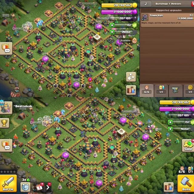 TH14 FULL MAX🏆NOTHING LEFT TO UPGRADE🏆1180 CWL MEDALS🏆2121 RAID MEDALS🏆HEROES 85-85-60-60-30🏆, 14 TH Родной Деревни