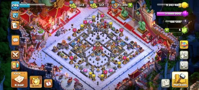 18TH, EVERYTHING FULL, LEGENDARY DESIGN, FULL ANIME-RAGE SET, FULL GEAR, CLAN, 18 TH Home Village, 10 TH Builder Base
