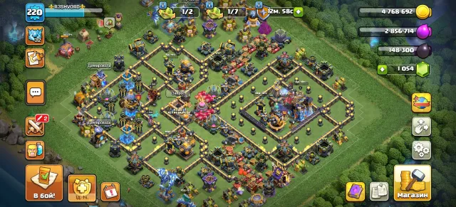 18 TH, FULL 17, LINEUP OF LEGENDARY SKINS, 100|100|85|75|50, FULL GEAR, 18 TH Home Village, 9 TH Builder Base