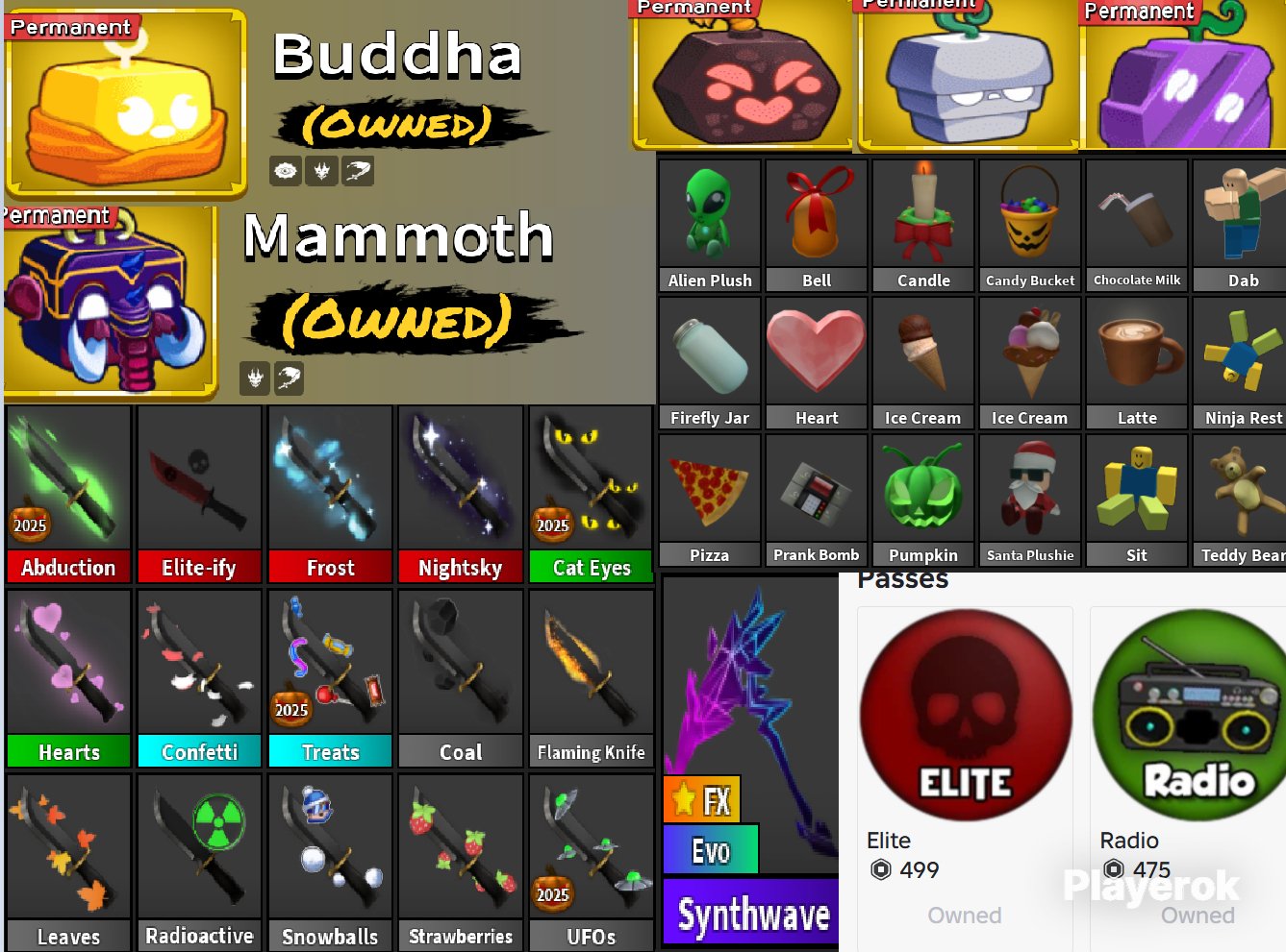 [PERM BUDDHA + MAMMOTH] + MAX SYNTHWAVE EVO + ELITE/RADIO PASS