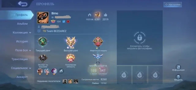 <PERSONAL ACCOUNT> <164 MAXED BRAWLERS> <547 SKINS> <MEGA COLLECTOR: 2,246K POINTS>, Sale, Rank: Epic, Level: 104, Winrate: 56%, Heroes: 133, Skins: 547