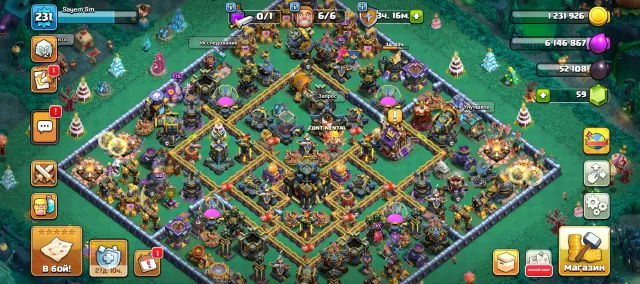 🔥AUTO DELIVERY🔥 TH17 👑 FULL 90% 👑 Full Gear 🔥, 17 TH Native Village, 10 TH Builder