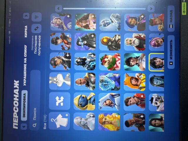 😝AFFICIAL ACCOUNT😝🥰bought 3-4 passes🥰✌️IT IS POSSIBLE TO CHANGE THE MAIL✌️👄REGION AMERICA👄, Sale, skins 118