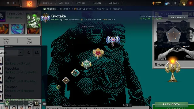 мейнпул акк 4к ммр родная почта, Продажа, 4241 MMR, 11243 порядочности, 12000 вежливости, 2359 матчей, 2852 часов