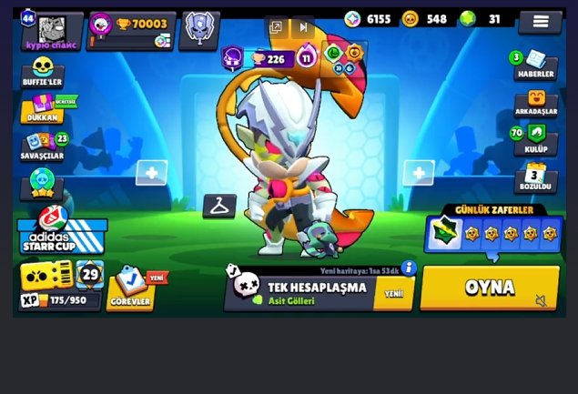 🏆 70000 Trophies 🌟 44 Prestige 👊 103x Brawler ⚡ 29x MAX 🎨 241x Skin 🚀 Instant Delivery, trophies 70000, brawlers 103, primes 44