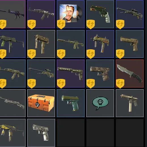 😊GOOD ACCOUNT IN CS 2 😊6 LEVEL FACEIT😊 😊HUNTER KNIFE AFRICAN PATTERN😊, Sale, With inventory, Has PRIME, 7000 CS Rating, FACEIT, 1280 ELO, Registered: Yes