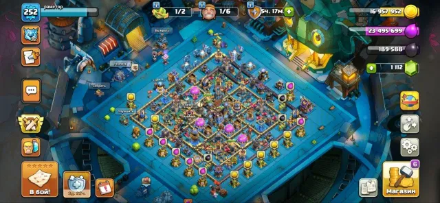 Full TH 18 + 6 Builders 1000+ Gems Many Epics, 18 TH Home Village, 10 TH Builder