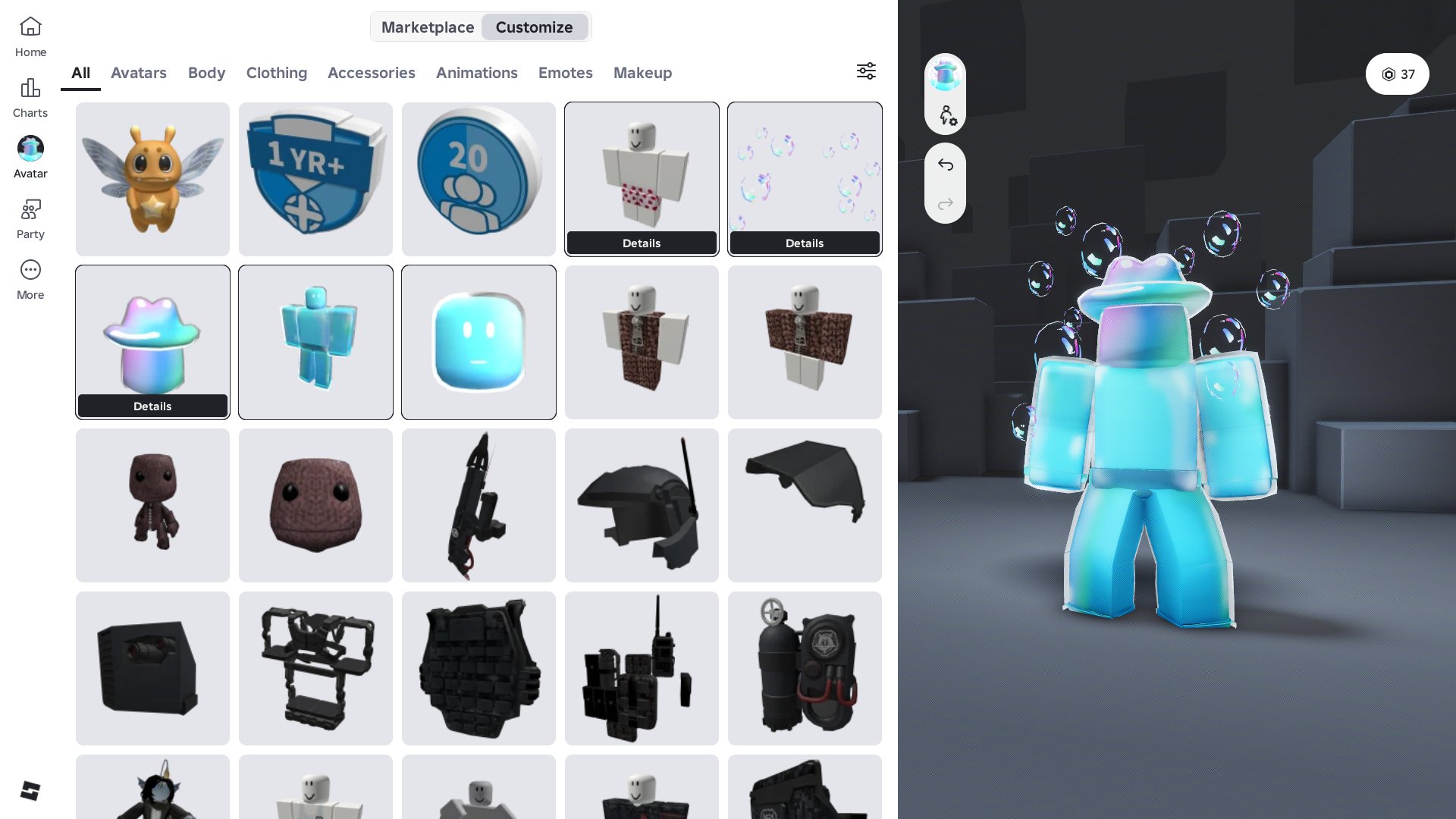 ⚡Automatic issue 🔥 Rivals 35 LVL +320 keys 🤑 37R$ BALANCE 🤑 6500+R$ Inventory cost ☘️✨Full access, Sale, Voice chat: No