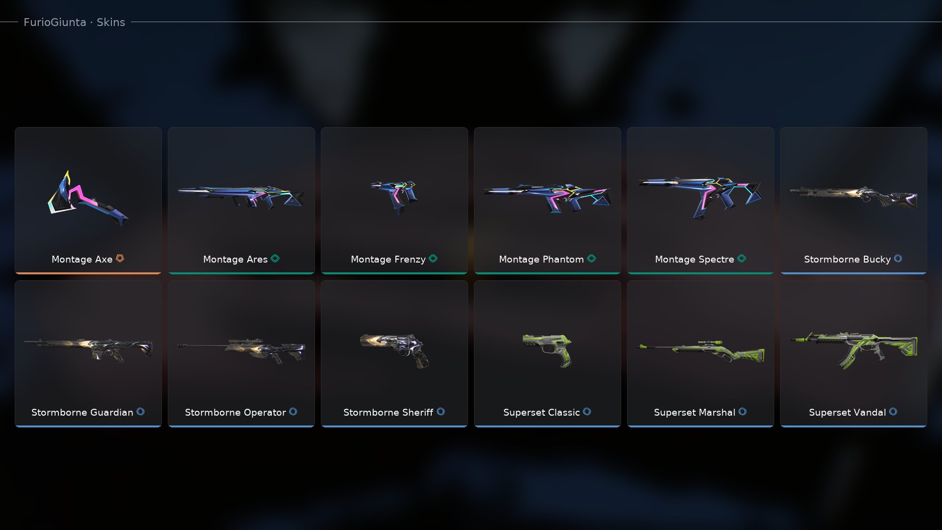 💿 𝟏 Knife | Hatchet Dispersion | Sheriff Storm's Fury | Dispersion Collection, Superset, Sale, Silver 1, Agents: 10, Skins: 12