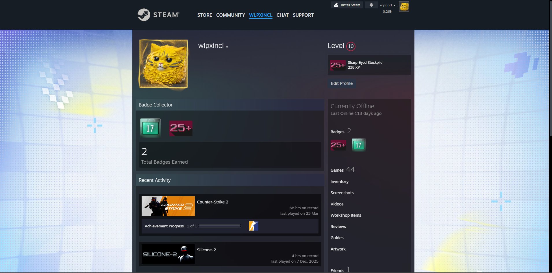 ⭐ CS2 Account 🏅 Steam Level 11 | Prime + Premier | Rank 25| 17 YEARS, Sale, Available, Yes PRIME