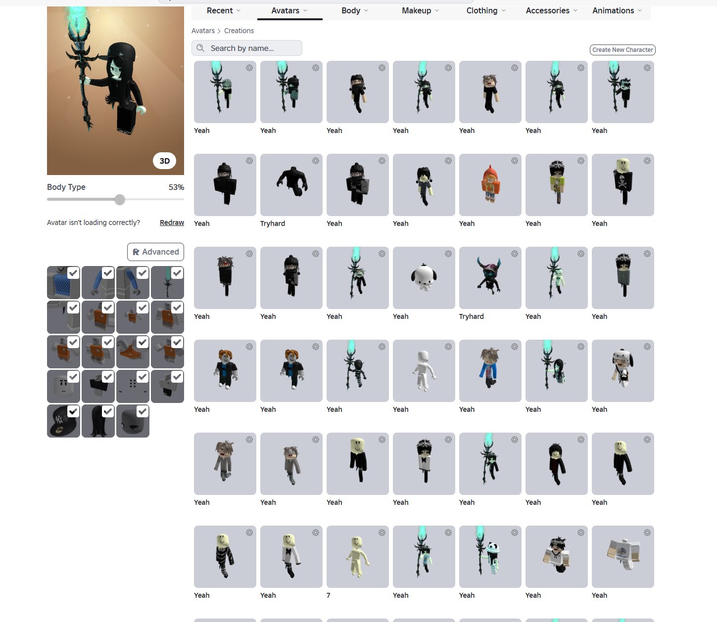 🚀🔮KORBLOX🔮TOTAL ≈ 41k ❤️TOP SKINS🔮EMO❤️Inventory price: 34430🚀AUTO DELIVERY🔮 ⬇DESCRIPTION⬇❤️🔮, Sale, Voice chat: Yes