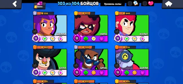 🔥 38k | 103/104 Brawlers | ~60 Maxed | 6 Hypercharge Skins | + Stacked CR ✅ One SC ID