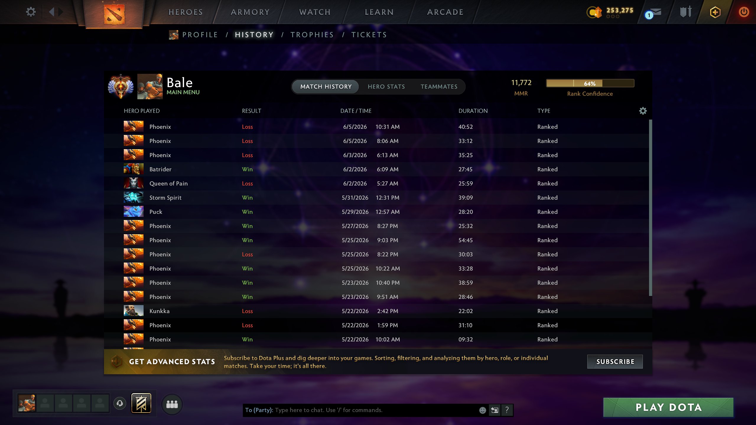 🧊🎀Sale of a main account 11700 mmr main 1 mail + recalibration, Sale, 11770 MMR, 12000 Behavior score, 10000 вежливости, 3000 games, 3000 hours