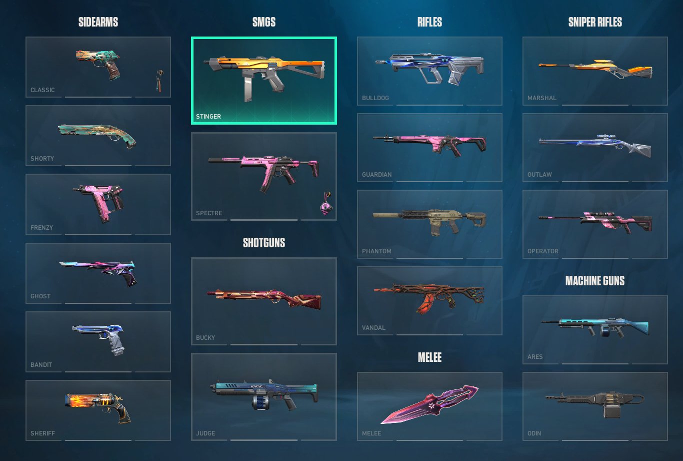 Personal EU PC (Diamond 1) + Email. VCT 2026 Knife, RGX Firefly, Elderflame, Prime, Reaver., Sale, Diamond 1, Agents: 13, Skins: 35