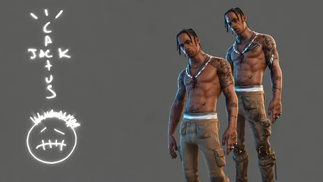 АККАУНТ С 100% TRAVIS SCOTT | доступ к почте + ОТЛЕГА, Продажа, скины 100