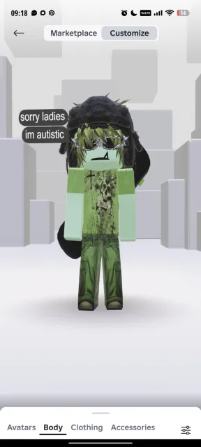 DONATED ROBLOX ACCOUNT 16-20 YEARS OLD (male), Sale, Voice chat: No