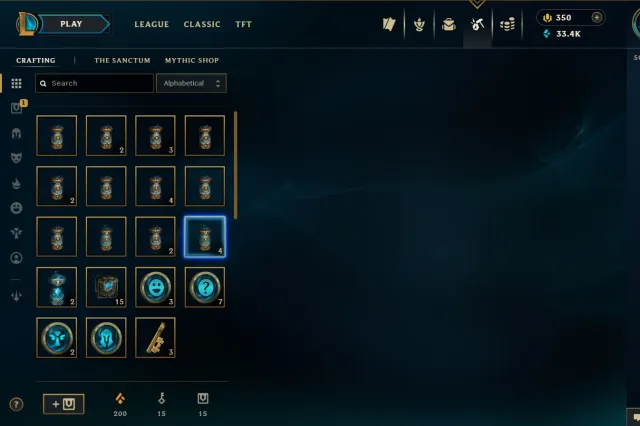 {EUW}♨️HandLeveled丨Ranked Ready 10 Normals Completed UNTOUCHED LOOT 350RP 15 chest 📦, Продажа, уровень 31, чемпионы 7, скины 1, Нет ранга