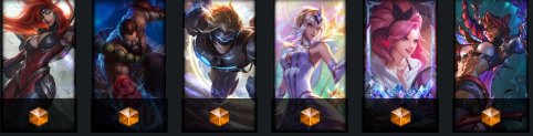 ⭐880 Skin⭐Full 6 Ultimate⭐8 Mythic Skins⭐Max Champion⭐58 Chromas⭐281 icon⭐31 Ward⭐240 Emote⭐, Sale, level 223, champions 170, skins 880, Unranked