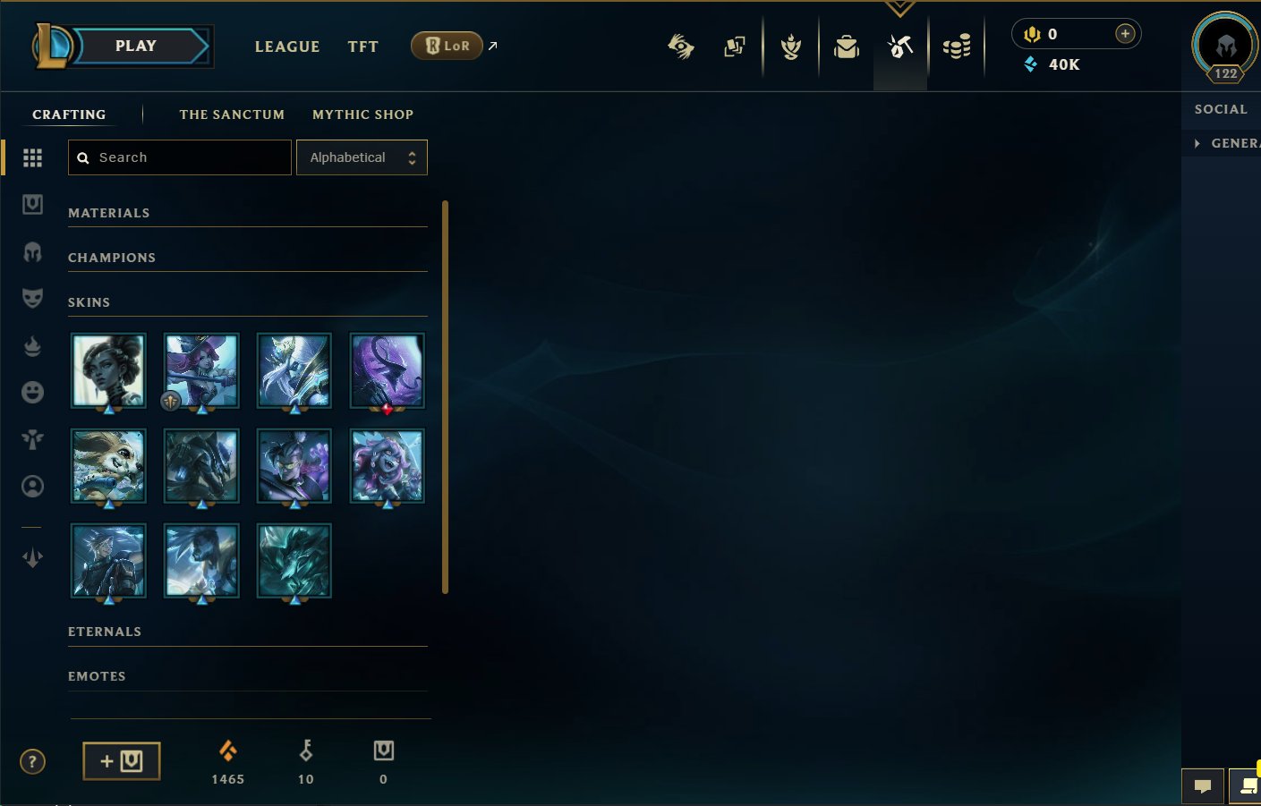 {EUNE} EMRALD IV HONR lvl 5 ULTIMATE ELEMNTALIST LUX, Sale, level 122, champions 170, skins 46, Emerald