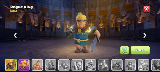 15 TH, 3359 gems + 2 skins for Barbarian, 15 TH Home Village
